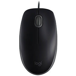 Grosbill Souris PC Logitech B110 Silent - Noir/Filaire