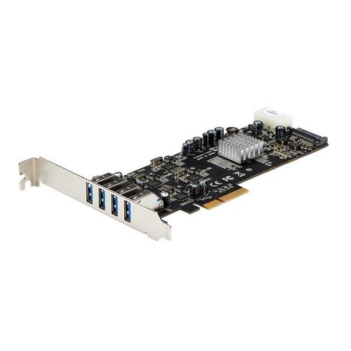 4 Port PCIe USB 3.0 Card w/4 Channels - Achat / Vente sur grosbill-pro.com - 3