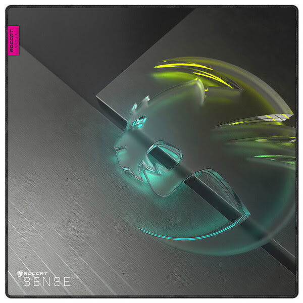 Roccat Sense Icon SQ - Tapis de souris Roccat - grosbill-pro.com - 0