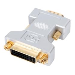 Adaptateur DVI femelle - VGA male 