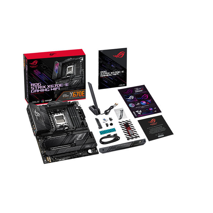 Asus ROG STRIX X670E-E GAMING WIFI ATX  - Carte mère Asus - 6