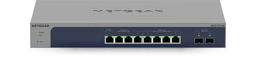 Grosbill Switch Netgear MS510TXUP - 8 (ports)/10 Gigabit/Avec POE/Manageable/Cloud/8/2