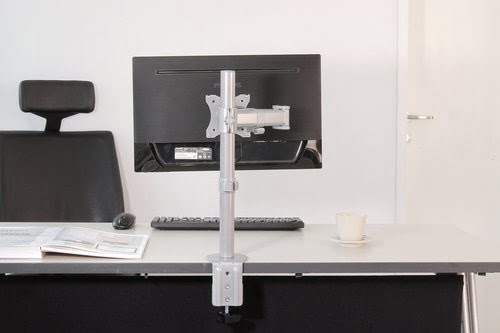 Desk Mount 10-30" Clamp/Grommet SILVER - Achat / Vente sur grosbill-pro.com - 6