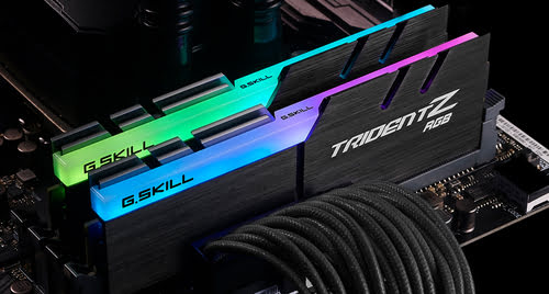 G.Skill Trident Z RGB 32Go (2x16Go) DDR4 4400MHz - Mémoire PC G.Skill sur grosbill-pro.com - 4