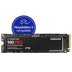 Grosbill Disque SSD Samsung 2To NVMe Gen4 M.2 - 980 PRO + Dissipateur
