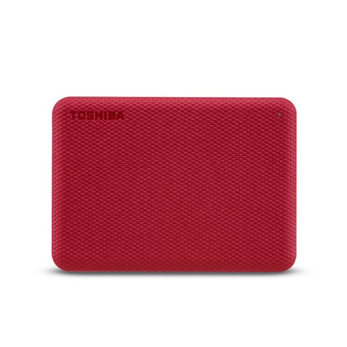 TOSHIBA Canvio Advance 4To 2.5p External Hard Drive USB 3.2 Gen1 Red - Achat / Vente sur grosbill-pro.com - 0