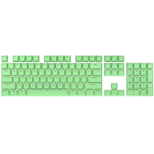 Grosbill Clavier PC Corsair PBT Double - Shot Pro Keycaps (Vert) 