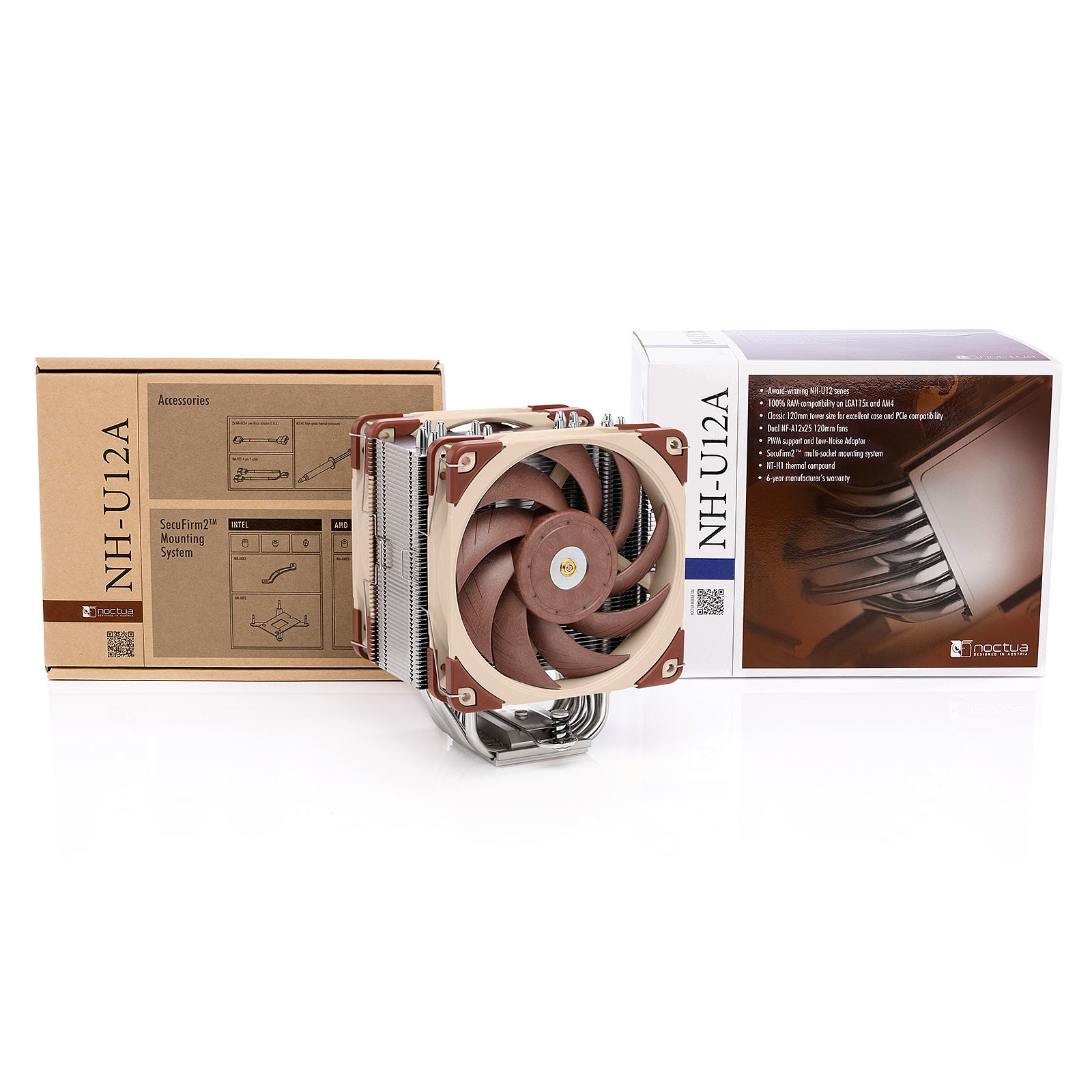 Noctua 120mm - Ventilateur CPU Noctua - grosbill-pro.com - 1