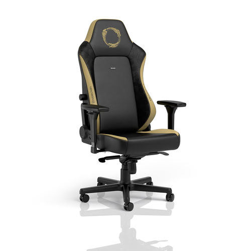 NobleChairs HERO Gaming Noir/Or - Siège PC Gamer - grosbill-pro.com - 0