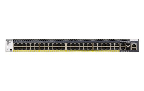 Grosbill Switch Netgear M4300-52G-PoE+ 1000W PSU - 48 (ports)/10/100/1000/Avec POE/Empilable/Manageable
