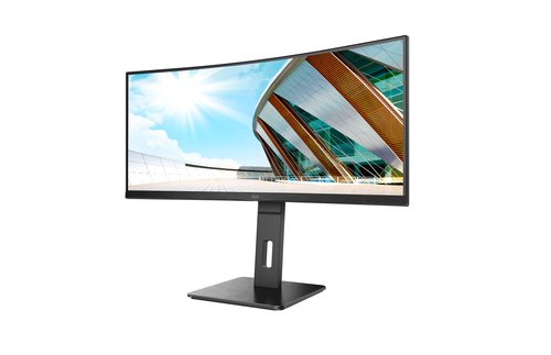 AOC Pro CU34P2A 34" Curved 21:9 100Hz FS - Achat / Vente sur grosbill-pro.com - 2