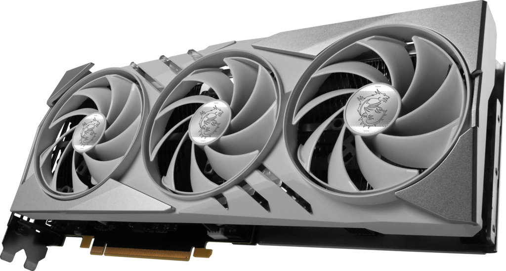 MSI GeForce RTX 4070 Ti GAMING X SLIM WHITE 12G - Carte graphique - 7