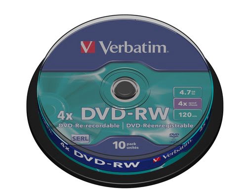 DVD-RW/4.7GB 4xspd Serl Spindle 10 - Achat / Vente sur grosbill-pro.com - 2