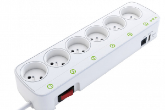 Multiprise connectée WiFi 6 sorties - DOM-PPS06I#