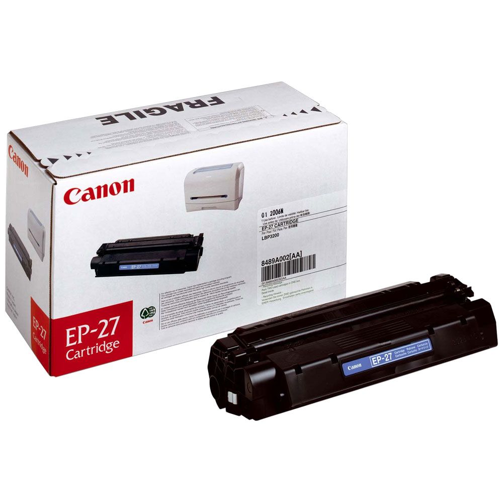 Toner EP-27 Noir - 8489A002 pour imprimante Laser Canon - 0