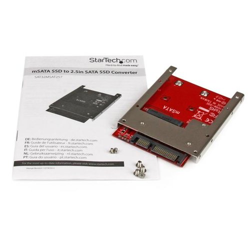 mSATA SSD to 2.5" SATA Adapter Converter - Achat / Vente sur grosbill-pro.com - 3