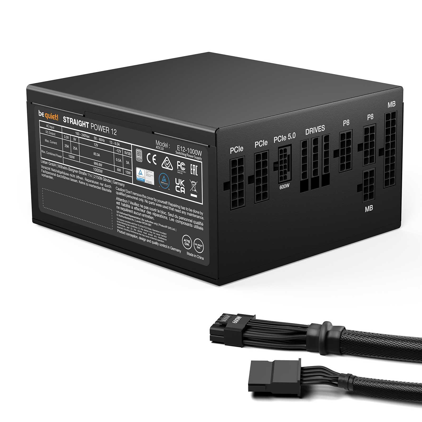 Be Quiet! Dark Power 13 80+ TITANIUM (750W) - Alimentation