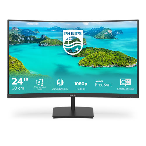 Philips 24"  241E1SCA/00 - Ecran PC Philips - grosbill-pro.com - 0