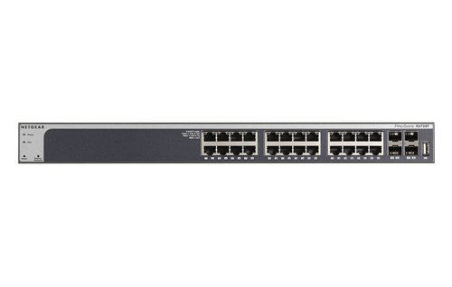 Grosbill Switch Netgear XS728T - 24 (ports)/10 Gigabit/Sans POE/Manageable/4