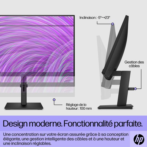 HP P22h G5 FHD Monitor - Achat / Vente sur grosbill-pro.com - 16