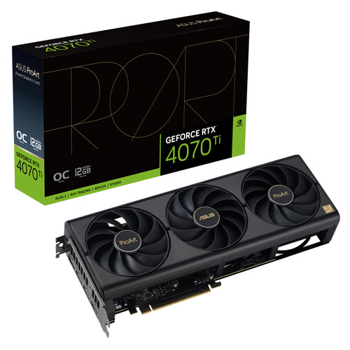 Grosbill Carte graphique Asus ProArt GeForce RTX 4070 Ti OC Edition 12GB