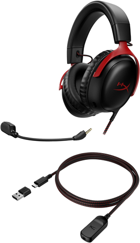 Grosbill Micro-casque HyperX Cloud III Rouge