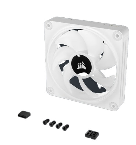 Corsair Ventilateur PC iCUE QX120 RGB Starter Kit Blanc