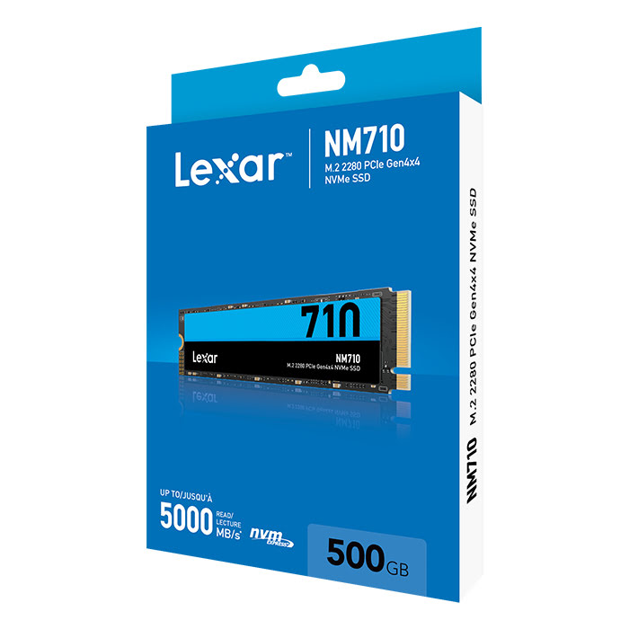 Lexar LNM710X500G-RNNNG  M.2 - Disque SSD Lexar - grosbill-pro.com - 0