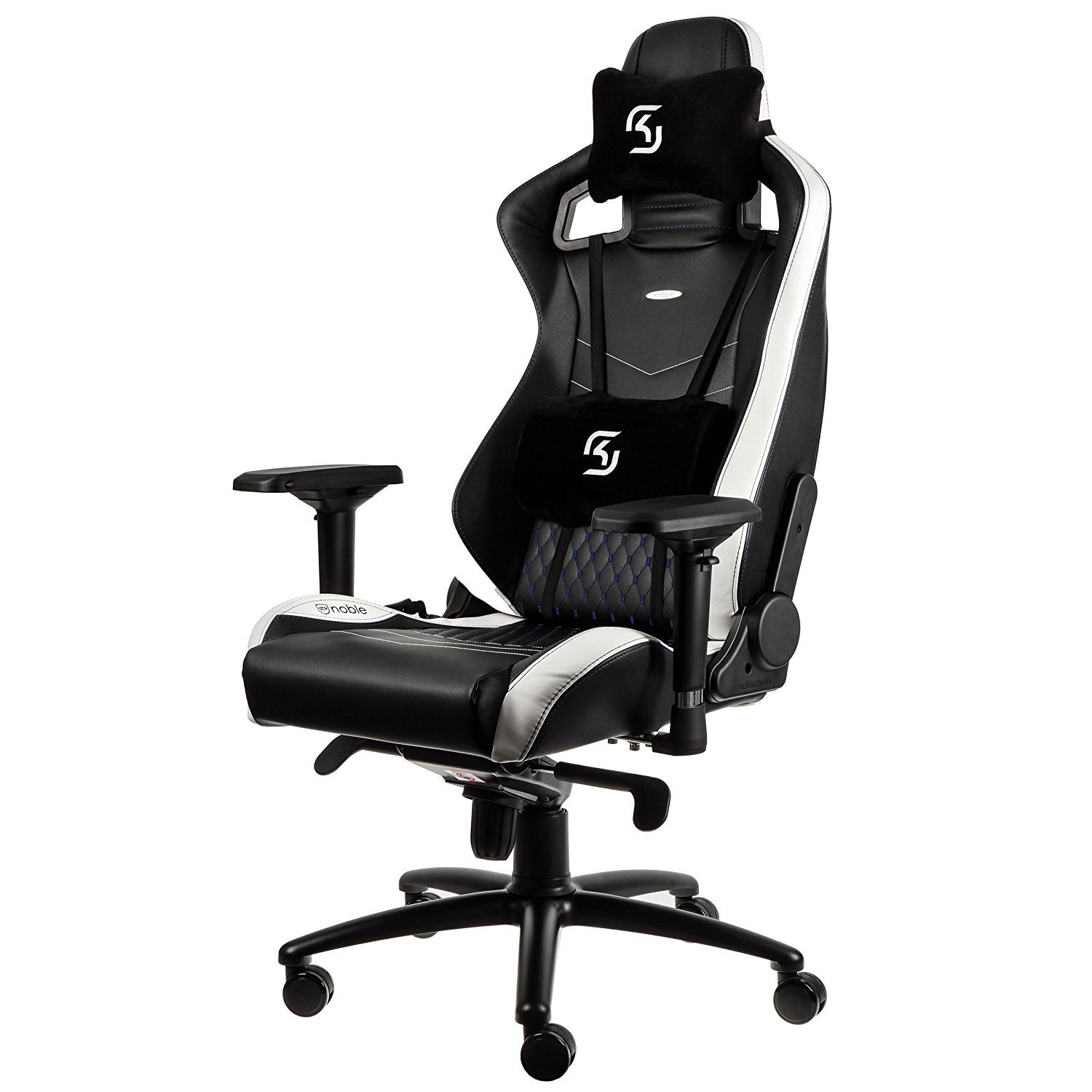 NobleChairs EPIC Series Noir/Bleu - Siège PC Gamer - grosbill-pro.com - 0