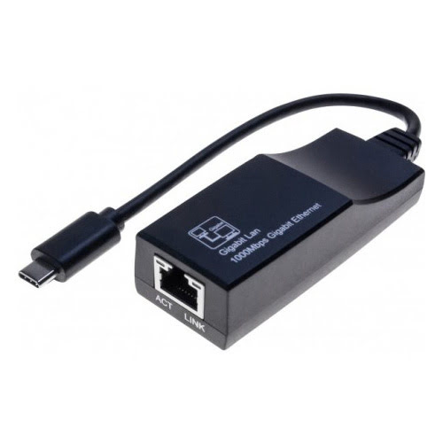 Adaptateur RJ45 Gigabit Femelle / USB 3.1 type C  - 0