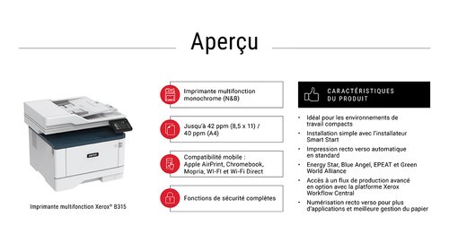  B315 MONO MULTIFUNCTION (B315V_DNI) - Achat / Vente sur grosbill-pro.com - 10