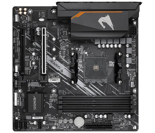 Gigabyte B550M AORUS ELITE Micro-ATX  - Carte mère Gigabyte - 1