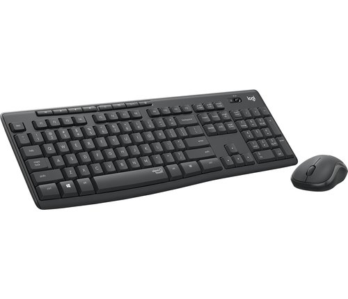 Logitech MK295 Silent Wireless Combo GRAPHITE - Pack Clavier/Souris - 2