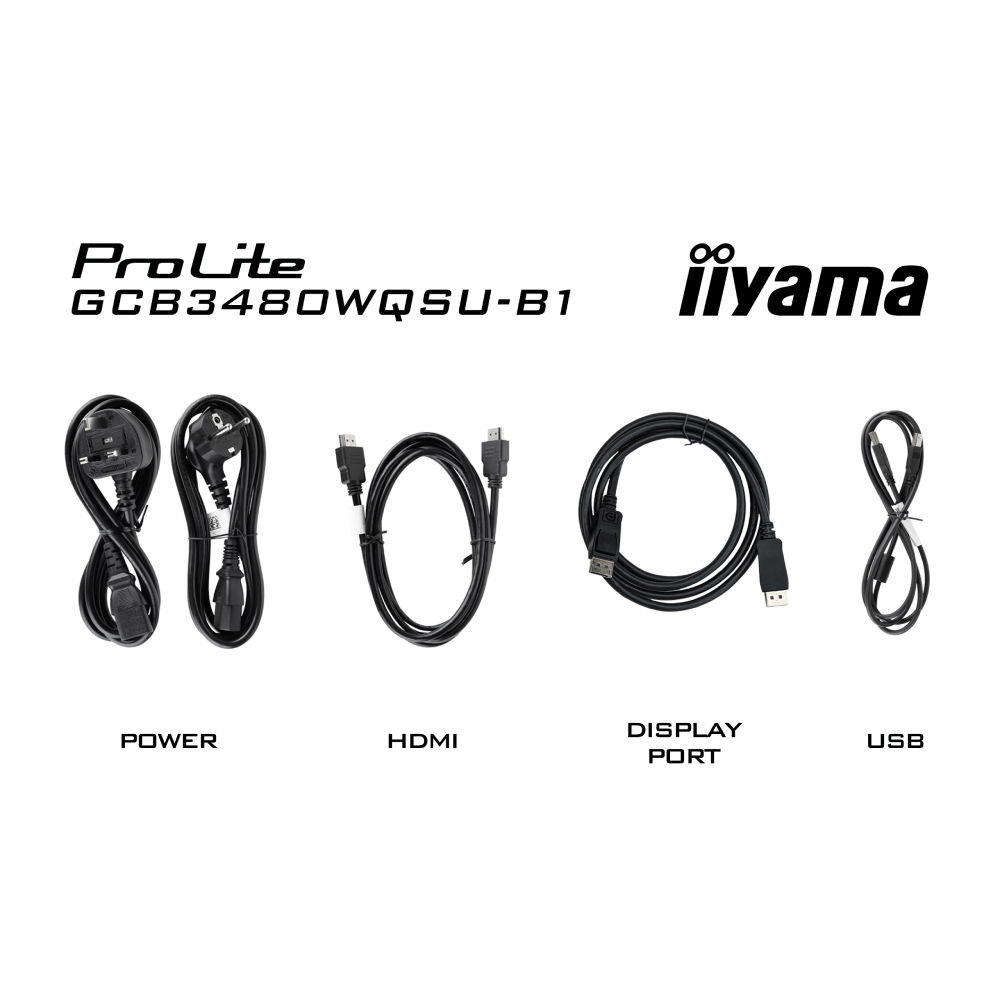 Iiyama 34"  GCB3480WQSU-B1 - Ecran PC Iiyama - grosbill-pro.com - 3