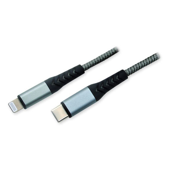 Cable Câble USB-C vers Lightning - MFI - 1m - Accessoire téléphonie MCL Samar - 0