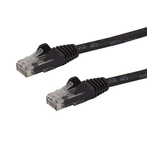 Grosbill Connectique TV/Hifi/Video StarTech Cable ? Black CAT6 Patch Cord 7.5 m