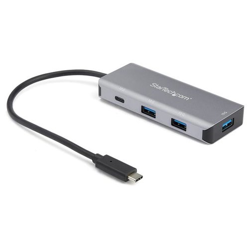 Grosbill Switch StarTech Hub USB-C a 4 porte con LAN - 3xA e 1xC