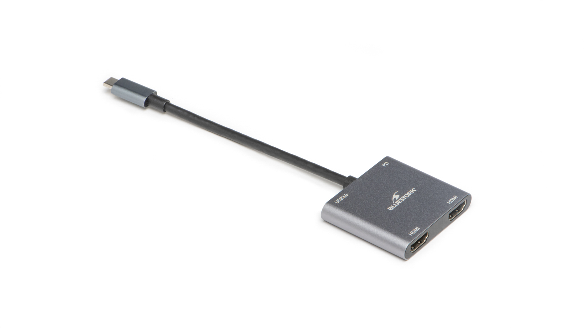 Hub USB-C vers USB-A+2xHDMI+USB-C/100W
