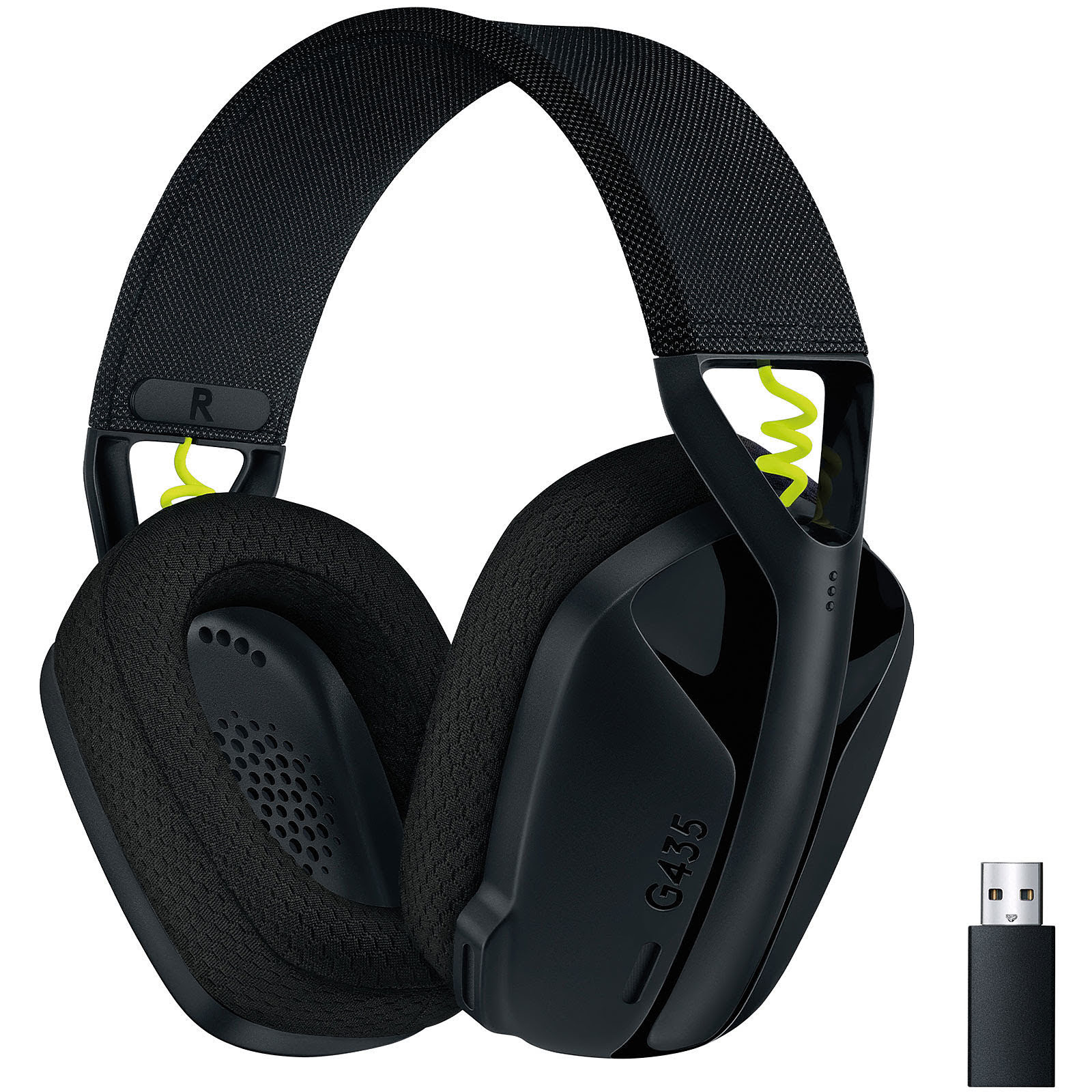 Logitech G435 Lightspeed Wireless Noir Stereo Noir - Micro-casque - 0