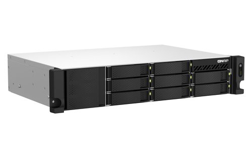 QNAP 8-bay short-depth rackmount NAS AM - Achat / Vente sur grosbill-pro.com - 1