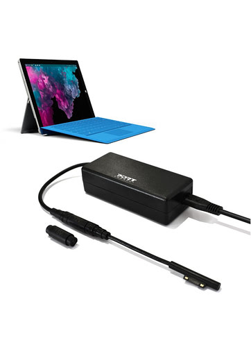 Chargeur secteur MS SURFACE 100% compatible 60W - Port - 0