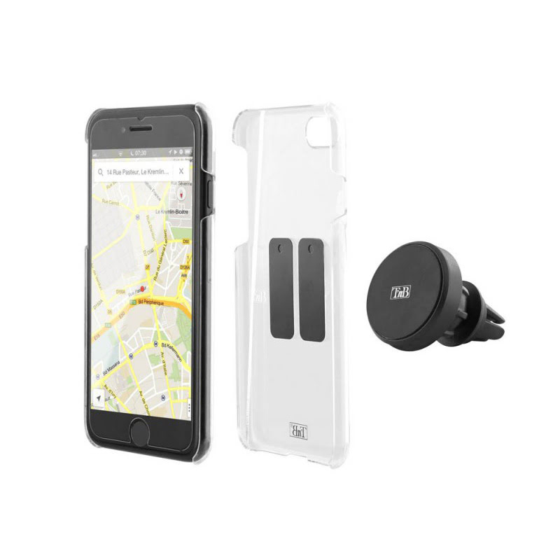 Support magnétique rotatif grille d'aération - Accessoire téléphonie T'nB - 0