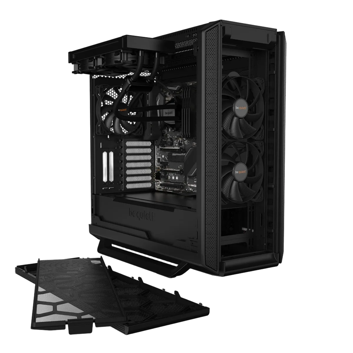 be quiet! Silent Base 802 Black Window BGW39 - MT/ATX — vue 3