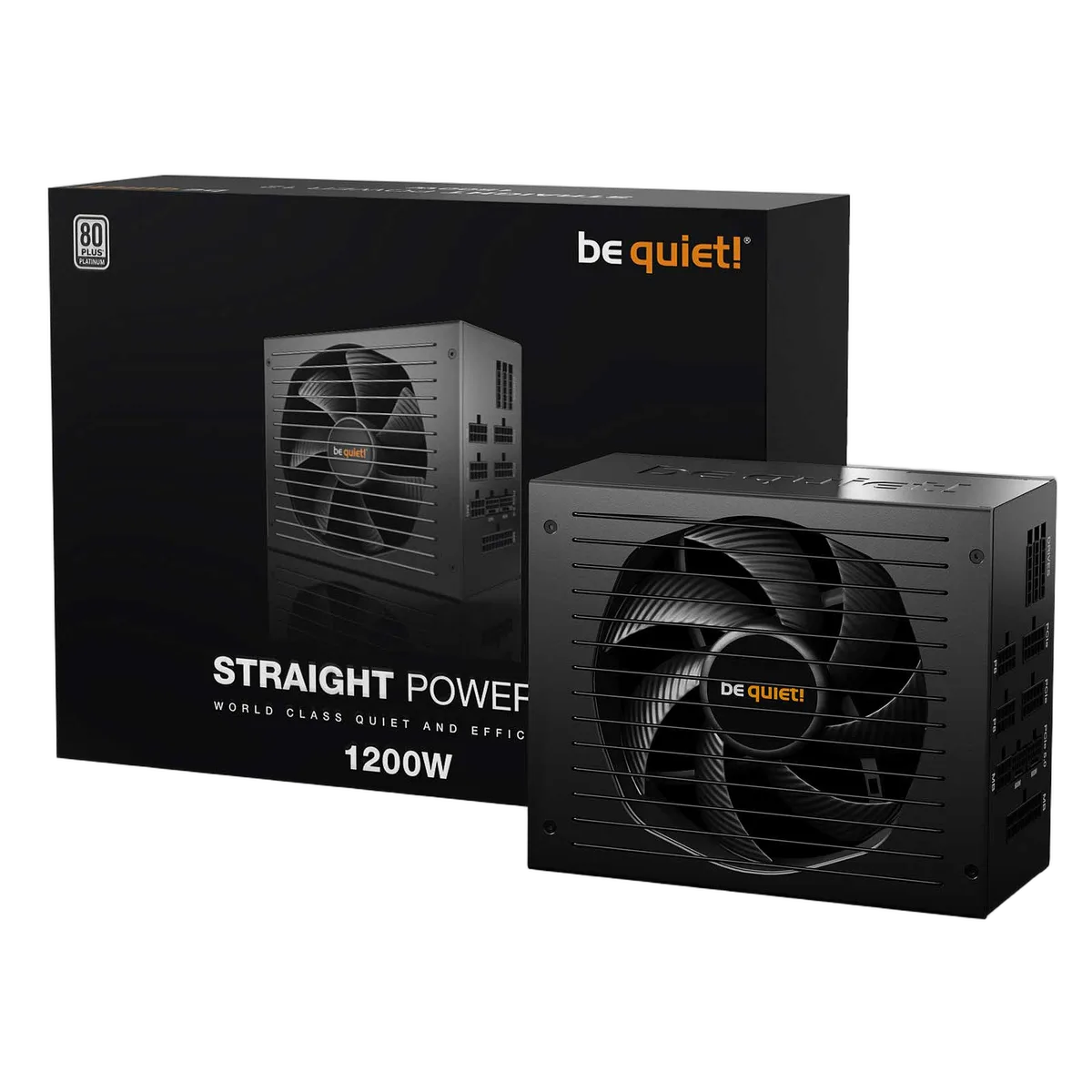 be quiet! ATX 1200W - Straight Power 12 80+ PLAT - BN339 — vue 1