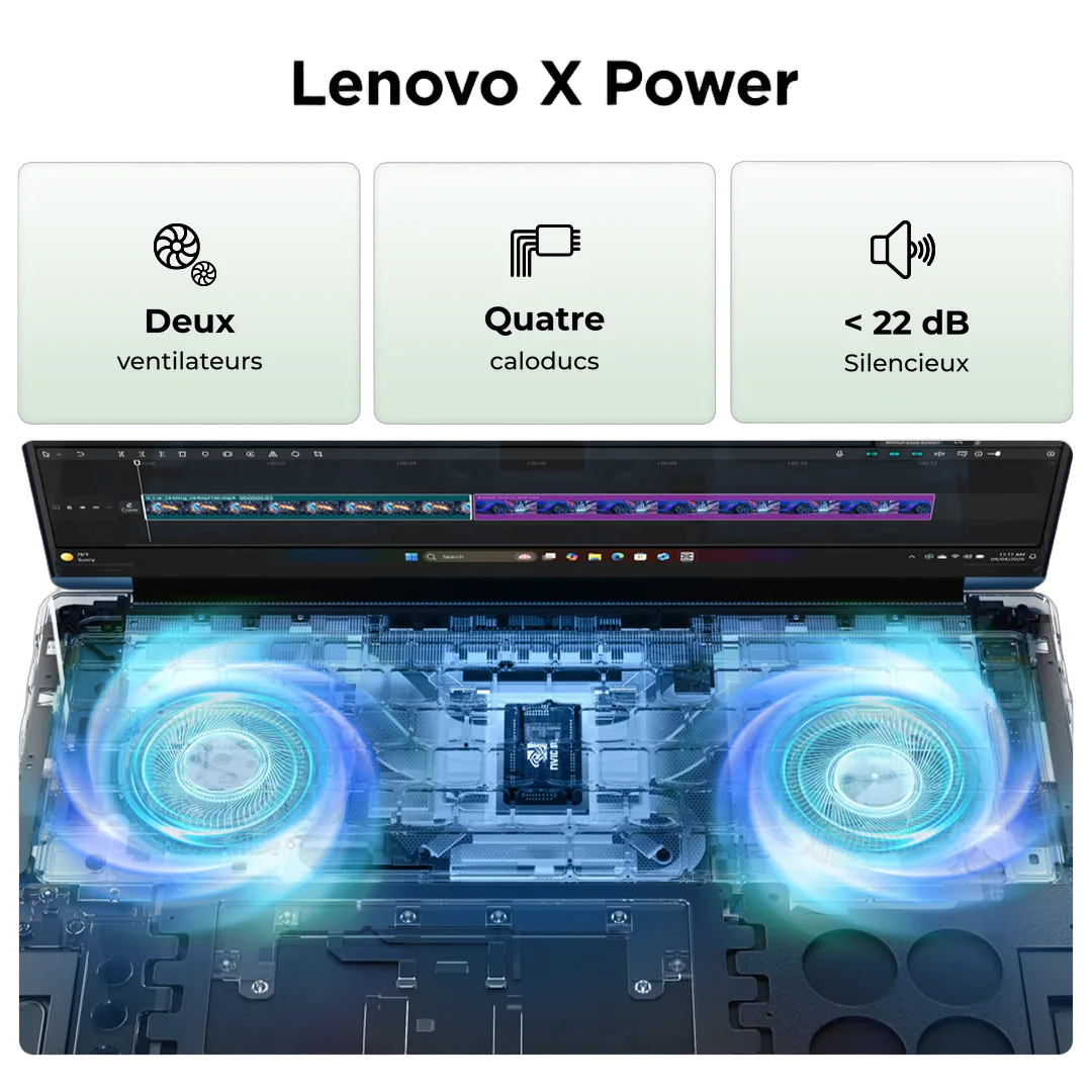 Lenovo Yoga 9 2-in-1 16N1X11 - 16" 2.8K OLED 120Hz RTX Spark N1X PRO 650 32Go 1To W11 — vue 10