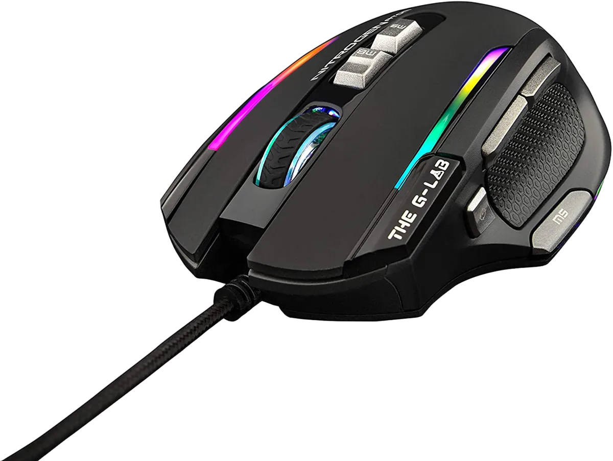The G-LAB Kult Nitrogen Atom - Filaire - RGB - Noir — vue 3