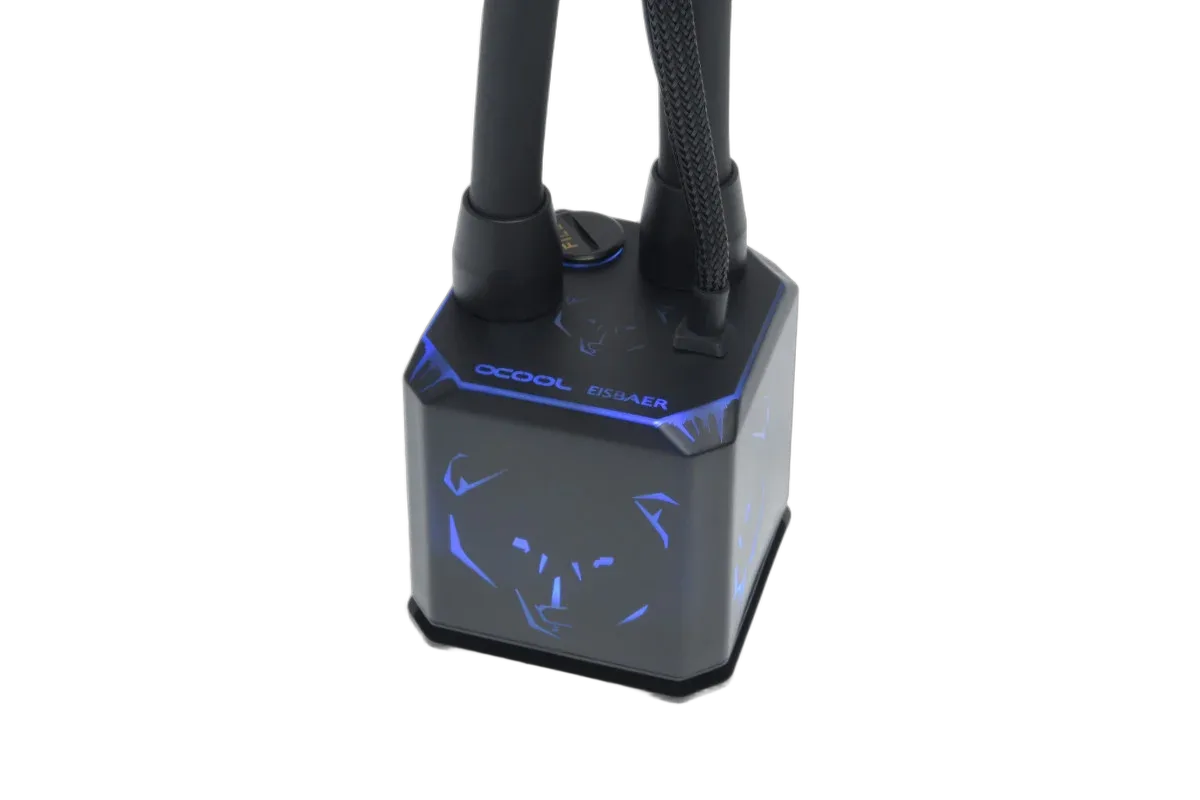 Alphacool Eisbaer Aurora 360mm CPU - Noir ARGB V1.1 — vue 6