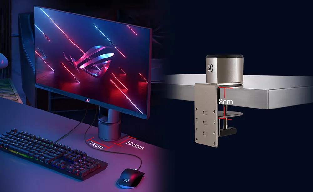 Asus ROG Monitor Desk Mount Kit ACL01 - pince en C-Seconde Vie — vue 4