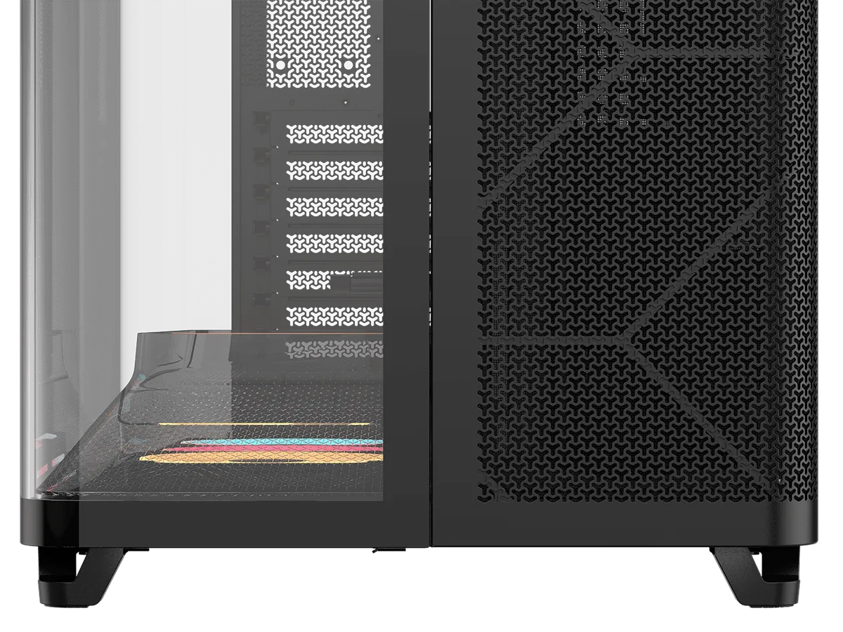 Corsair Air 5400 LX-R RGB Link Noir - MT/Sans Alim/E-ATX — vue 2
