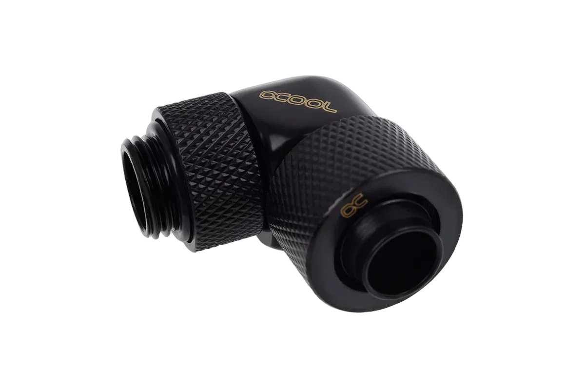 Alphacool Fitting 13/10mm/90° Rotatif G1/4/Noir — vue 1